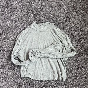 Cropped turtle neck